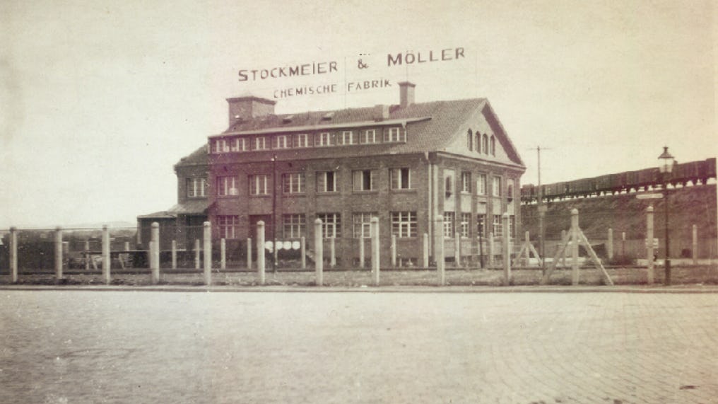 Historische Aufnahme der Zentrale in Bielefld Historische Aufnahme der Zentrale in Bielefld