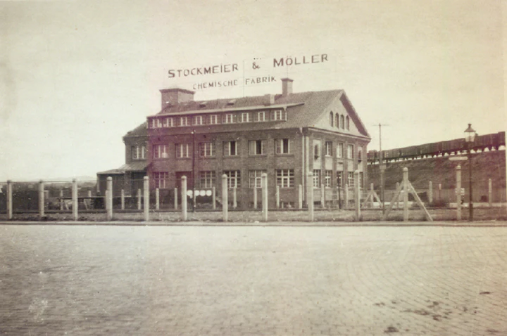 Historic picture of headquarters in Bielefeld