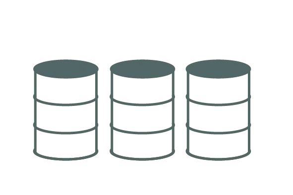 Icon bins gray-green Icon bins gray-green