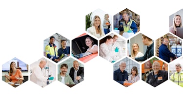 STOCKMEIER employees Collage of image phots