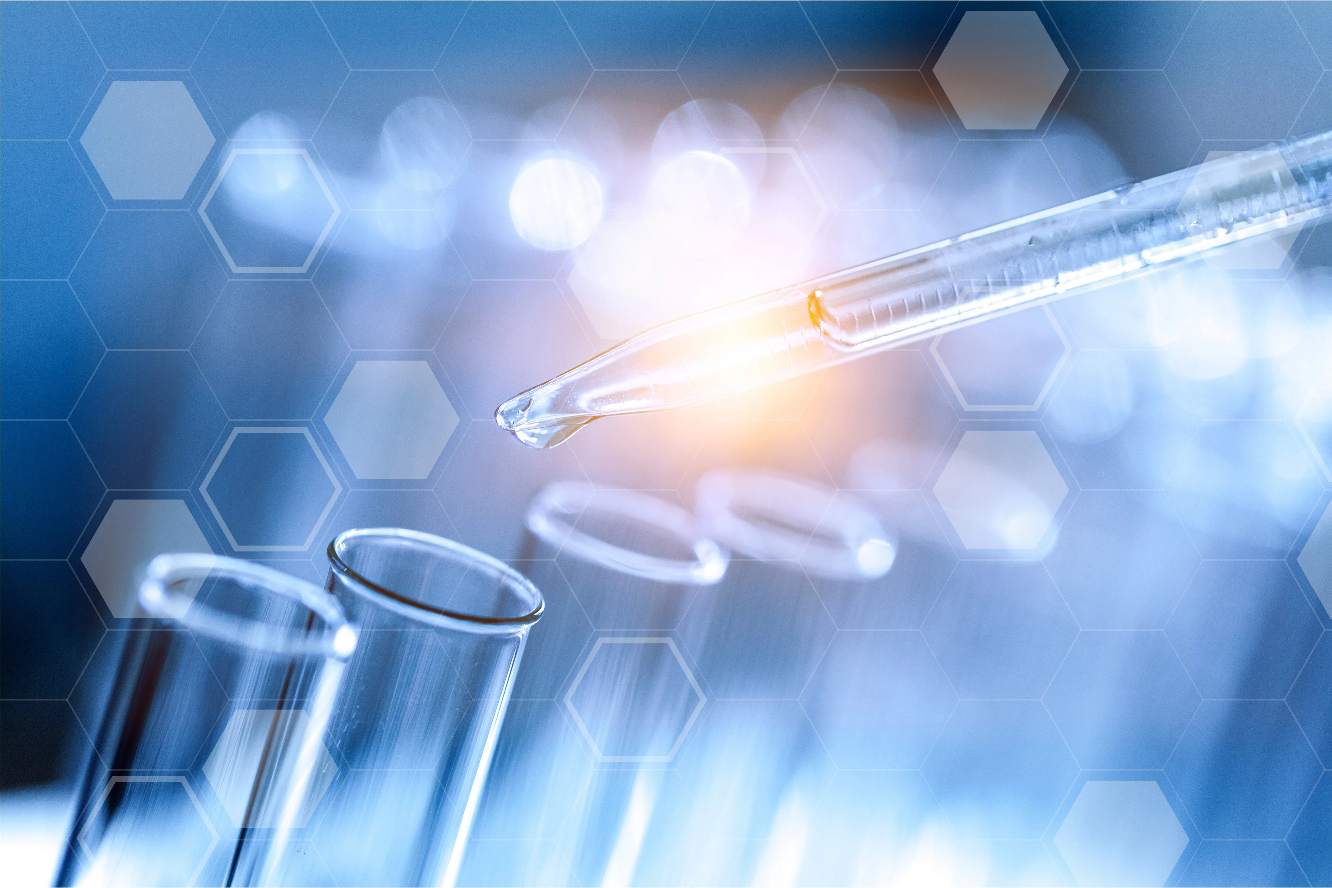 Laboratory test tubes close-up photography Laboratory test tubes close-up photography