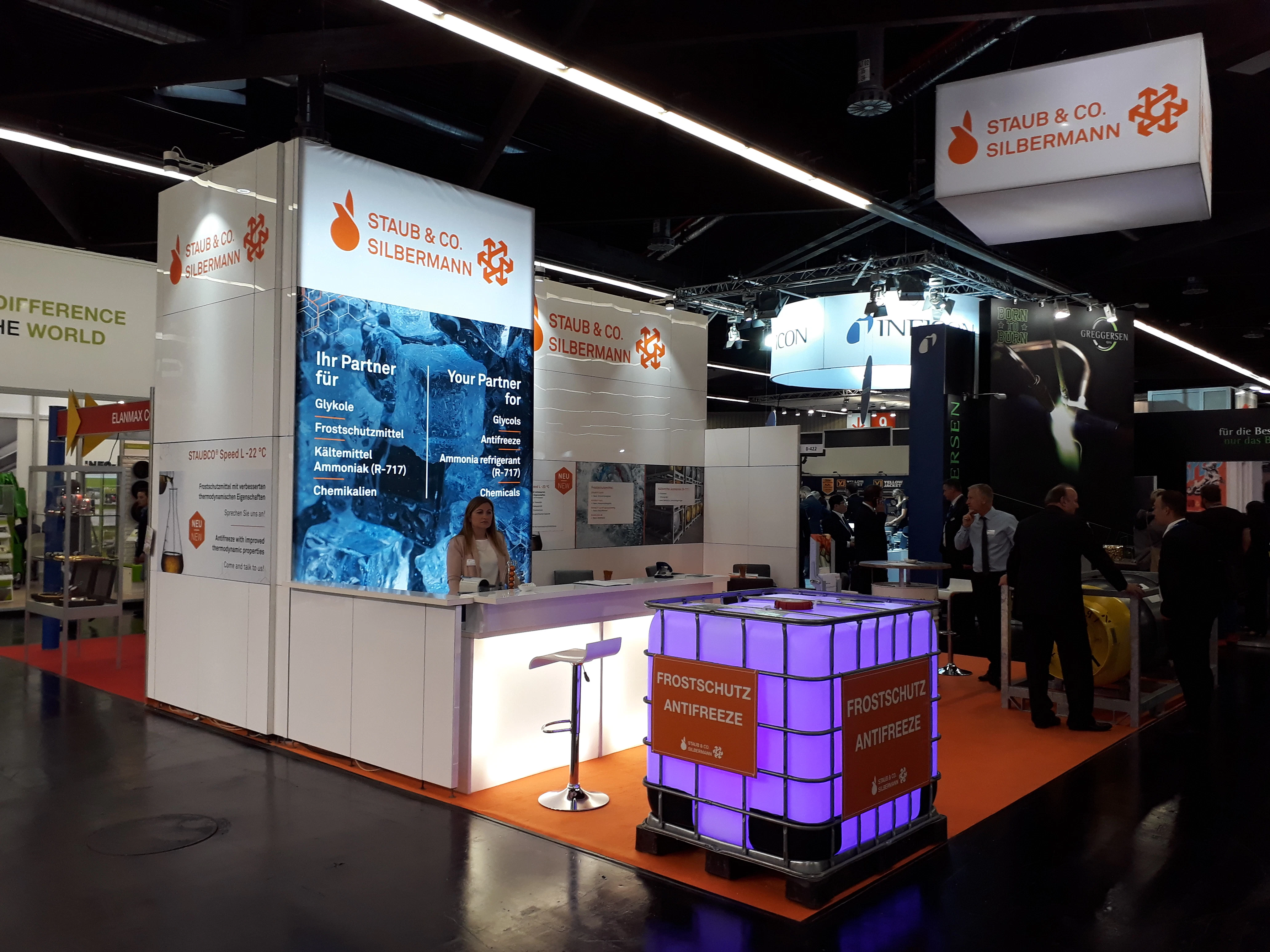 STAUB & CO. – SILBERMANN’s trade fair stand at Chillventa 2018 STAUB & CO. – SILBERMANN’s trade fair stand at Chillventa 2018
