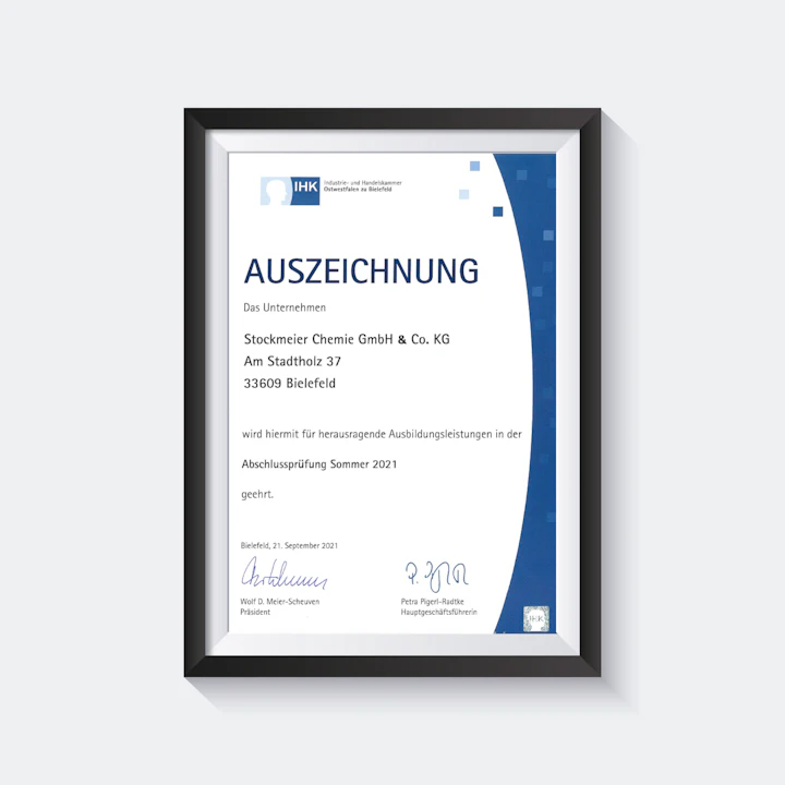 IHK certificate