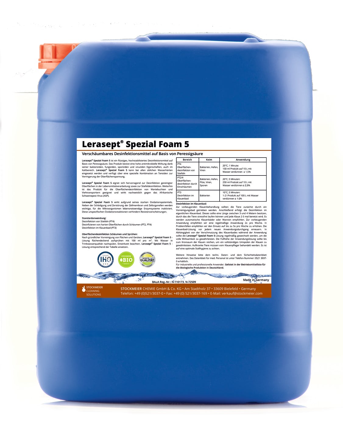 Lerasept Special Foam 5 20kg Lerasept Special Foam 5 20kg