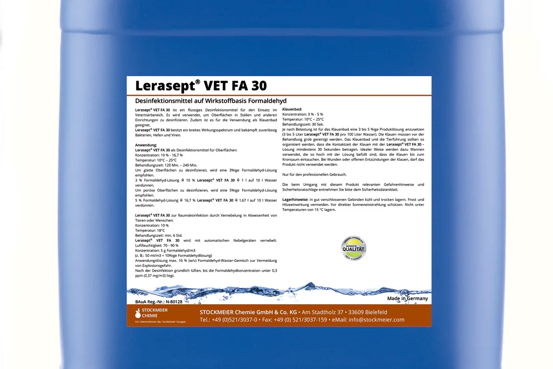 Lerasept VET FA 30 20kg Lerasept VET FA 30 20kg