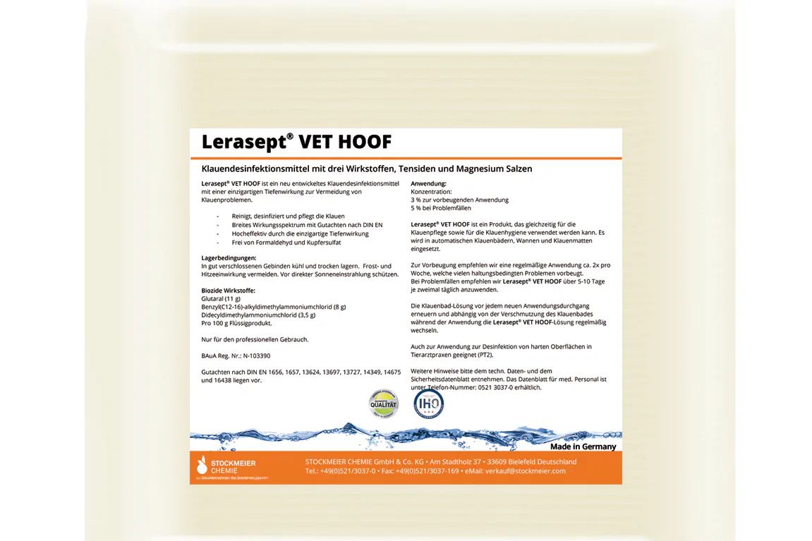 Lerasept VET HOOF 20kg Lerasept VET HOOF 20kg