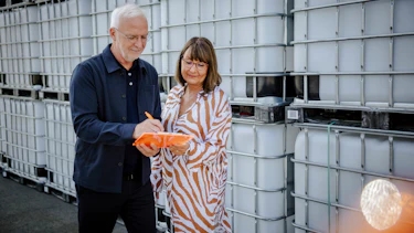 Daniel Aßmann und Barbara Christensen Daniel Aßmann und Barbara Christensen