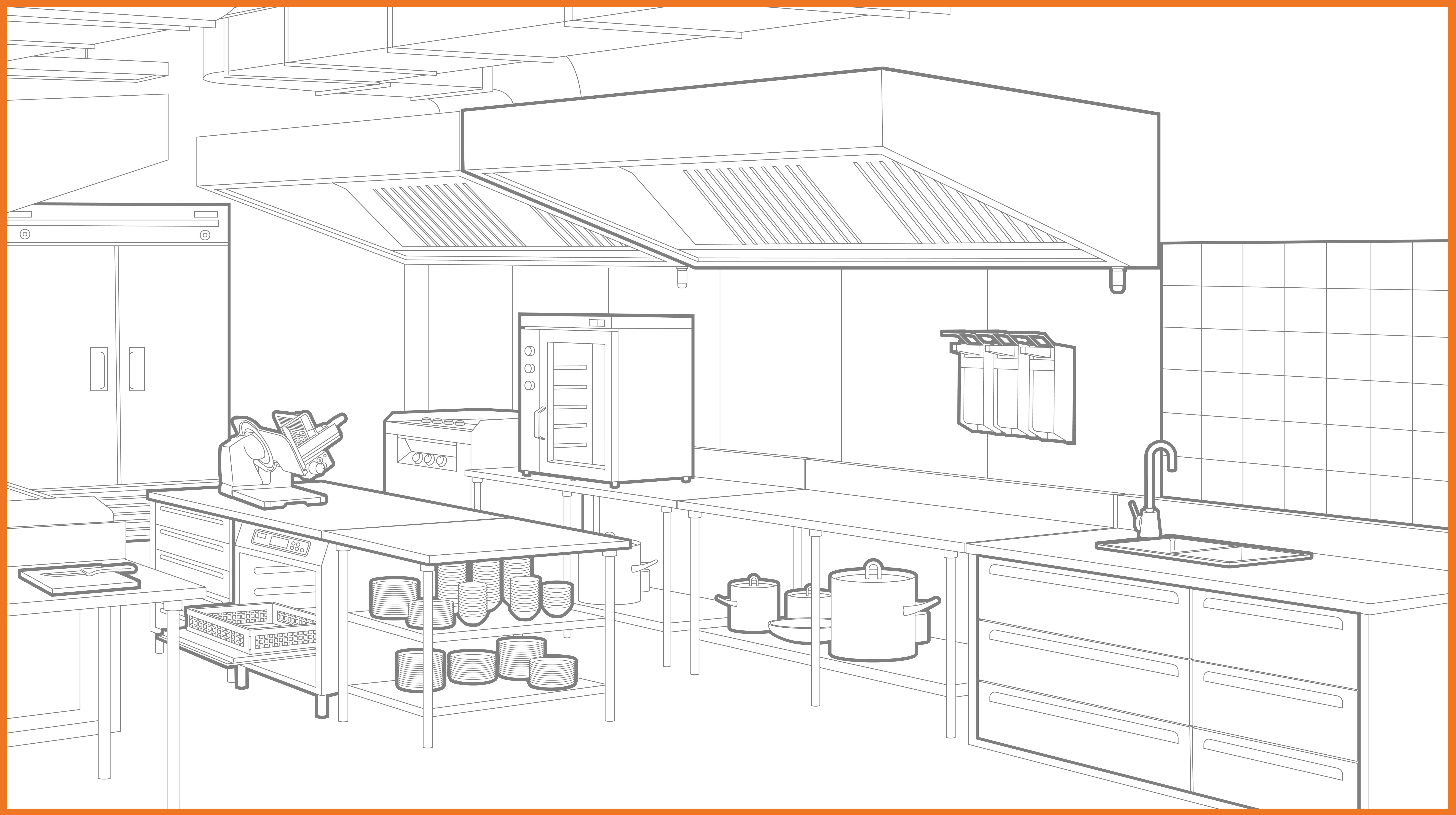 commercial kitchen commercial kitchen