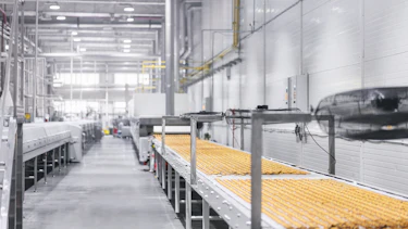 Modern production line for bakery products Modern production line for bakery products