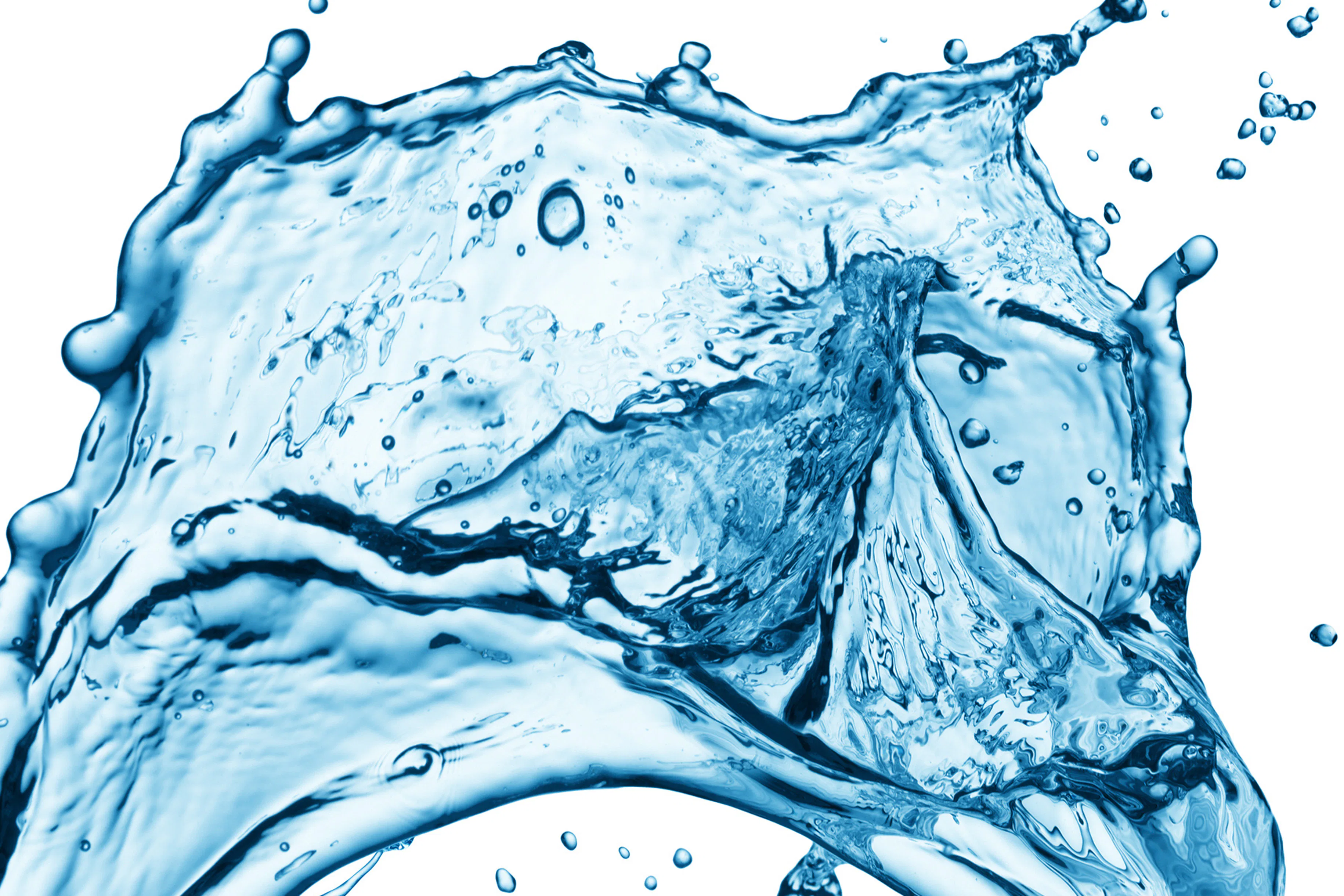 Cleaning Solutions Close-up of watersplash