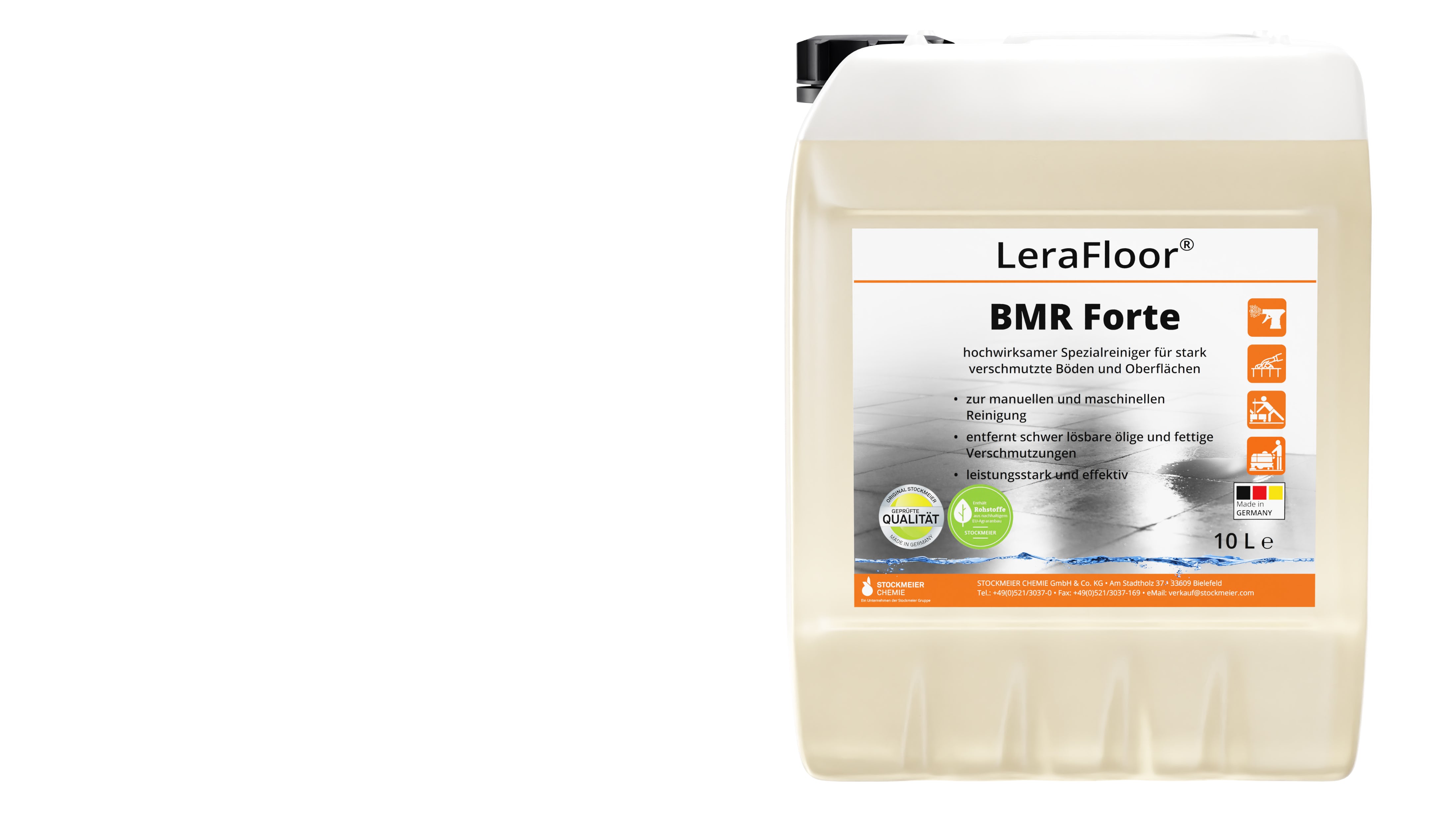LeraFloor® BMR Forte 10 litre canister LeraFloor® BMR Forte 10 litre canister