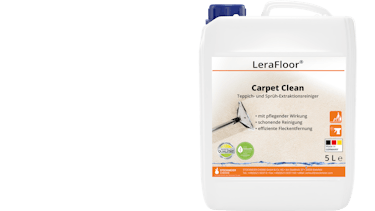 LeraFloor® Carpet Clean 5l canister with visible strip LeraFloor® Carpet Clean 5l canister with visible strip
