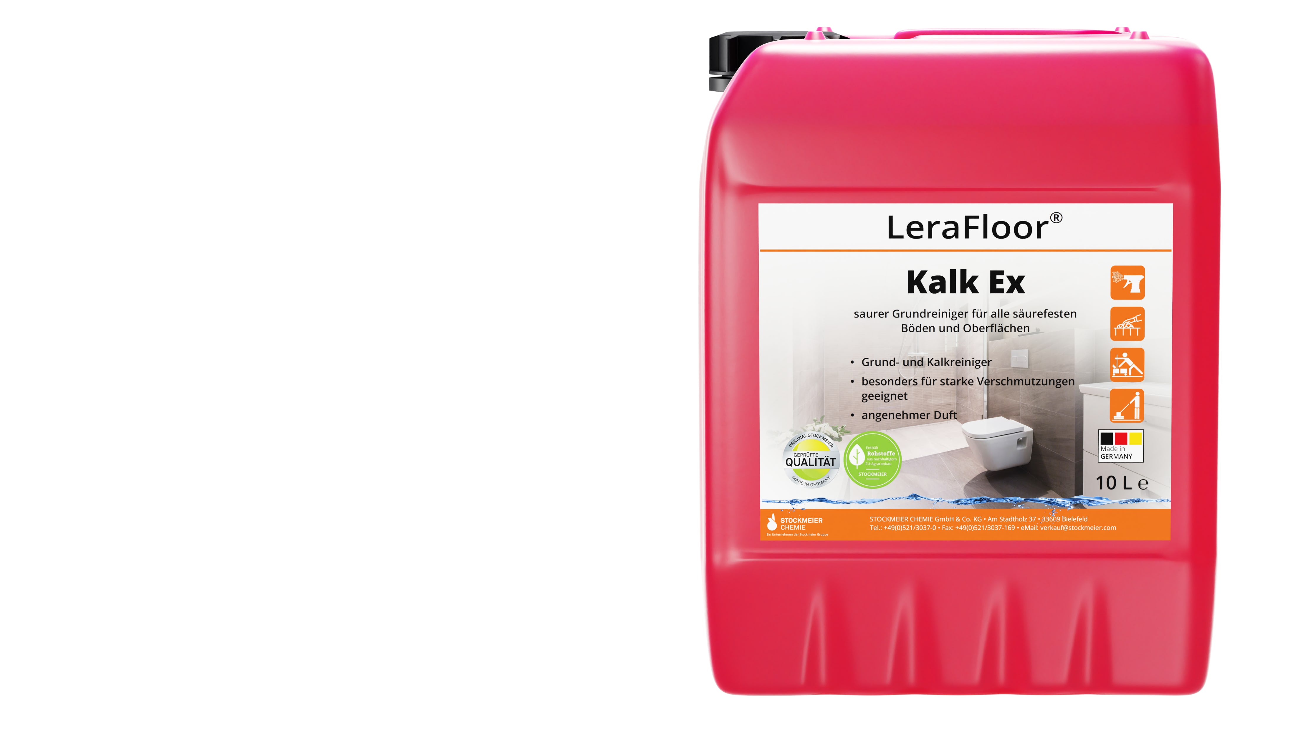 LeraFloor® Kalk Ex 10 litre canister LeraFloor® Kalk Ex 10 litre canister