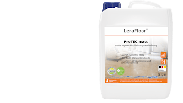 LeraFloor® ProTEC matt 5l canister with visible strip LeraFloor® ProTEC matt 5l canister with visible strip