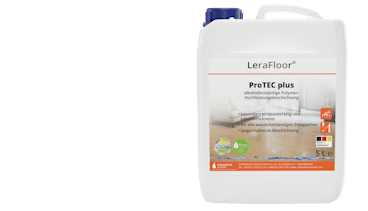 LeraFloor® ProTEC plus 5l canister with visible strip LeraFloor® ProTEC plus 5l canister with visible strip