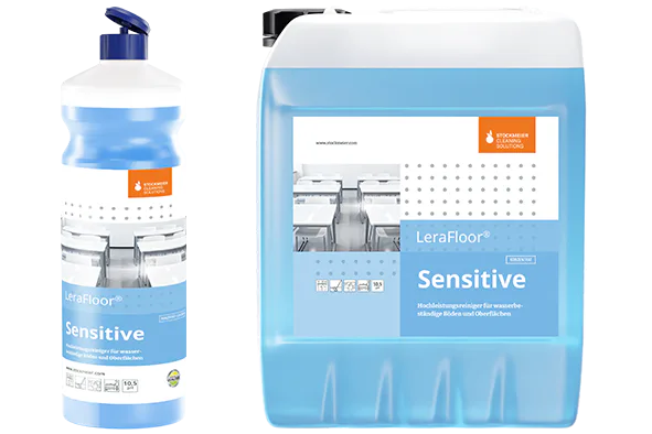 LeraFloor® Sensitive 12x1l handle tip made of 100% recyclate, 10 litre canister LeraFloor® Sensitive 12x1l handle tip made of 100% recyclate, 10 litre canister