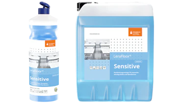 LeraFloor® Sensitive 12x1l handle tip made of 100% recyclate, 10 litre canister LeraFloor® Sensitive 12x1l handle tip made of 100% recyclate, 10 litre canister