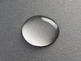 Drops on a grey surface Drops on a grey surface