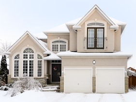 House House with snow