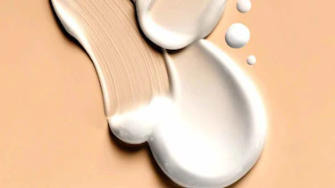 Verschmierte Creme Verschmierte Creme