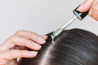 A pipette containing liquid at the hairline A pipette containing liquid at the hairline