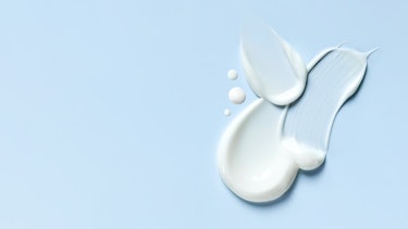 Smeared cream Smeared cream
