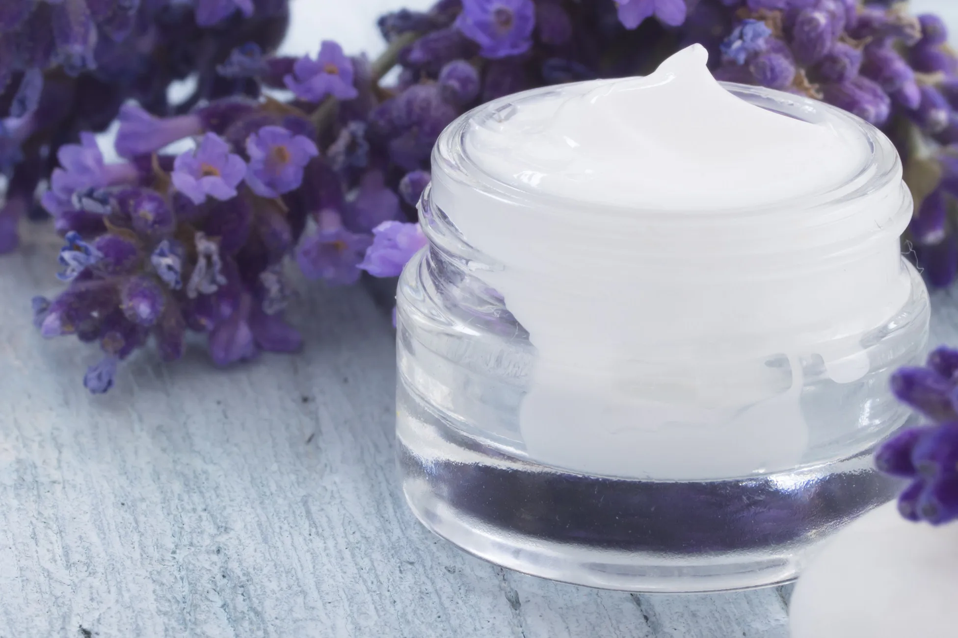 Creme Cream and lavender