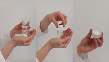 Tablet-to-Cream Foot-Cream Tablet-to-Cream Foot-Cream