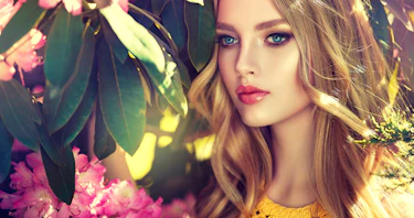 Beautiful young woman Beautiful young woman