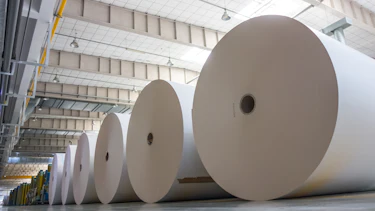 Große weiße Papier Rollen Große weiße Papier Rollen