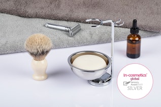 Shaving Solid shaving foam and brush