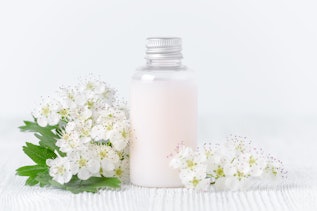 Body milk Bottle of body milk