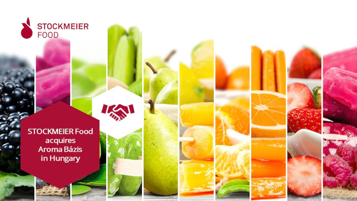 STOCKMEIER Food acquires Aroma Bazis