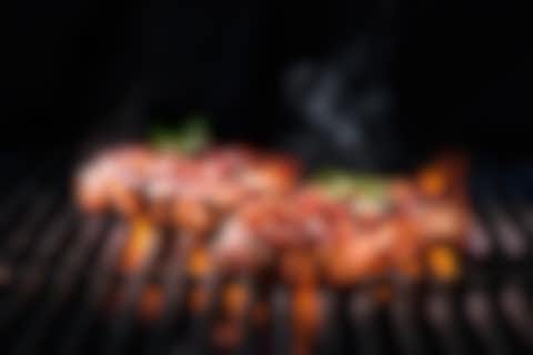 Steaks on grill Steaks on grill