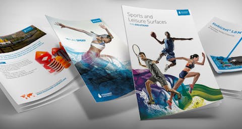 Downloads Mockup mit Urethanes-Broschüren