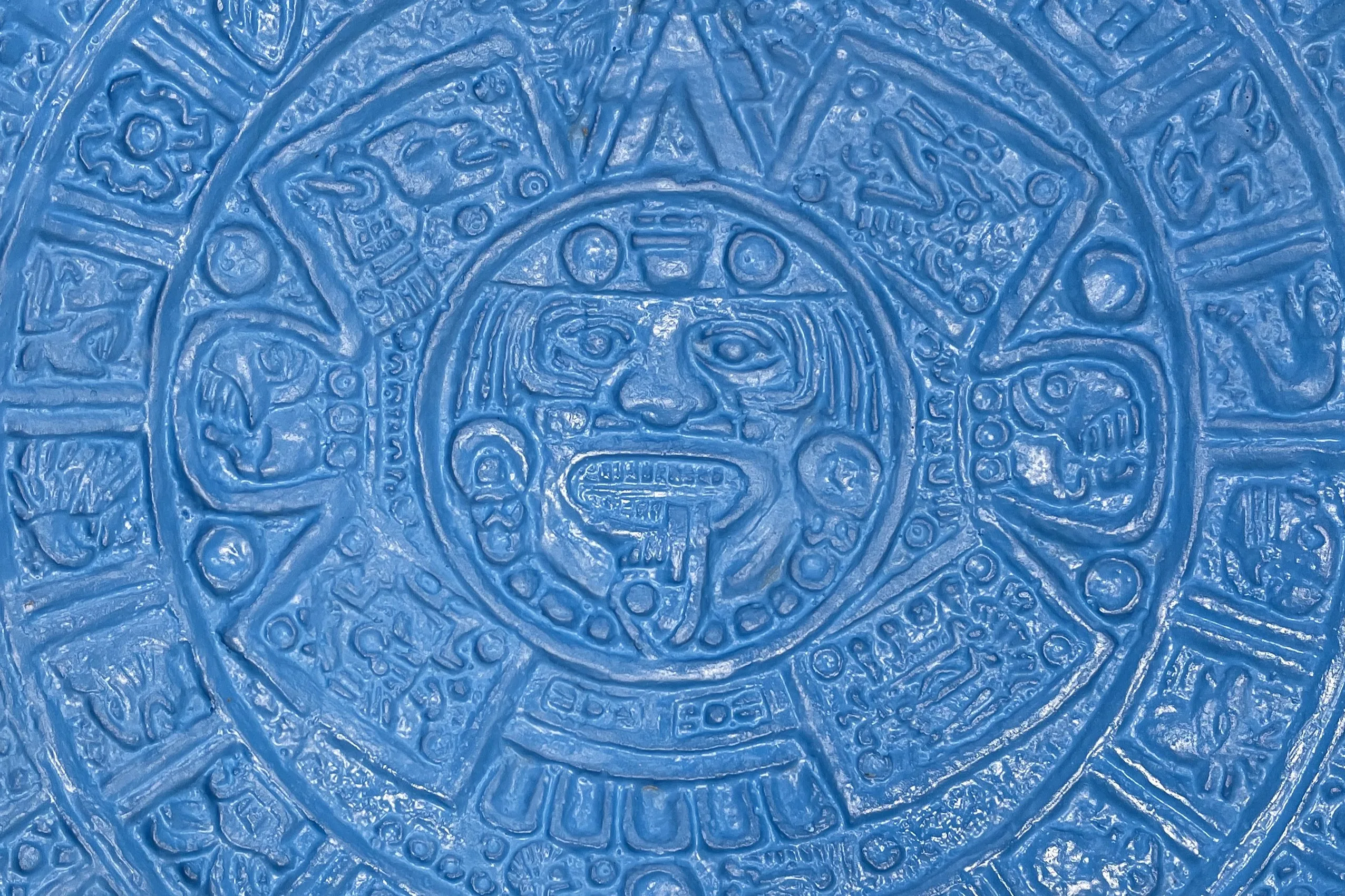 Cold cast polyurethane resin aztec mold Cold cast polyurethane resin aztec mold