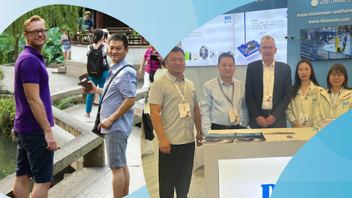 Ben Blundell and Armin Kahnert with Jima Zhu and his team at their visits in China in the years 2014 and 2024