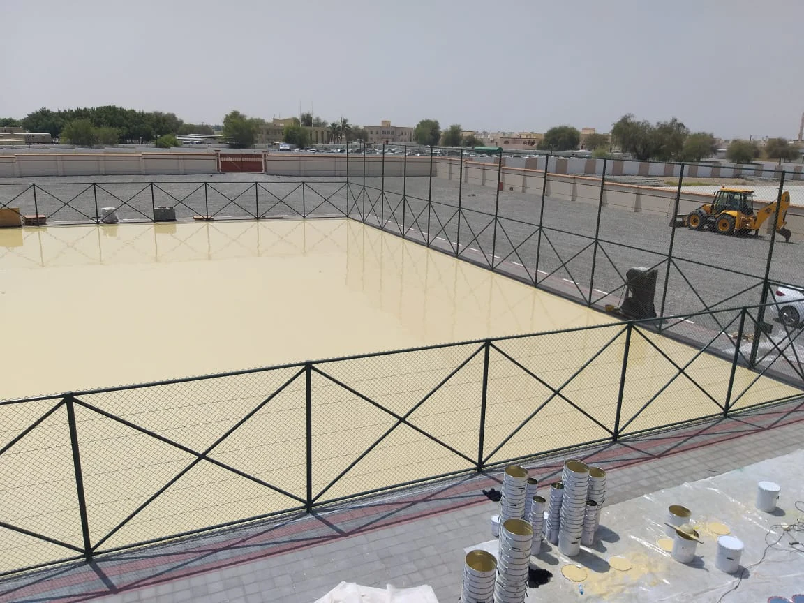 Freizeiteinrichtung für die königliche omanische Polizei in Oman 13 Freizeiteinrichtung in der Wüste im Bau