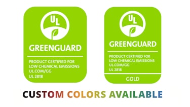 UL GREENGUARD and GREENGUARD Gold logos UL GREENGUARD and GREENGUARD Gold certified product logos