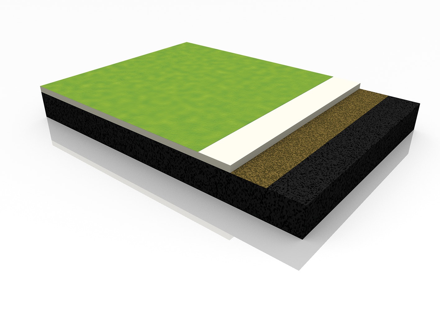 Stobigym 9.2.2 Polyurethane indoor flooring point elastic system sample