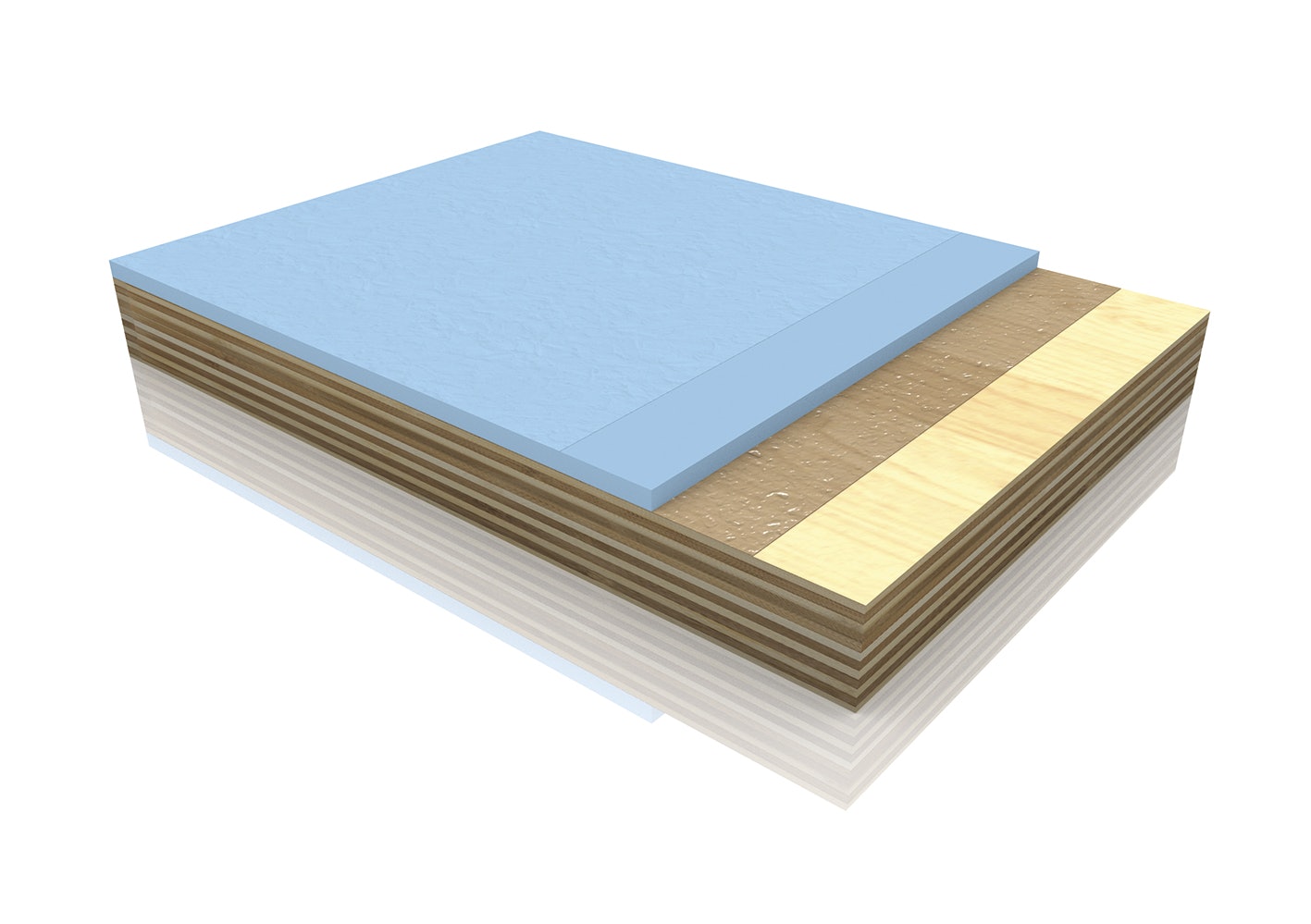 Stobigym EN 26.2.1 Polyurethane indoor flooring area elastic system sample