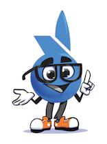 Stobi - STOCKMEIER Urethanes Mascot Stobi of STOCKMEIER Urethanes Mascot Illustration